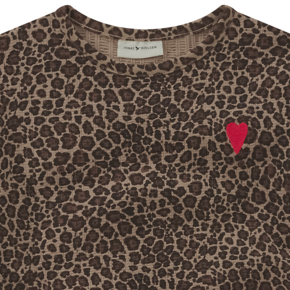 Mädchen T-Shirt aus strukturiertem Material