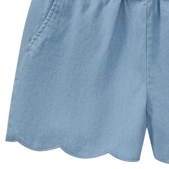 Mädchen Shorts in Denim-Optik