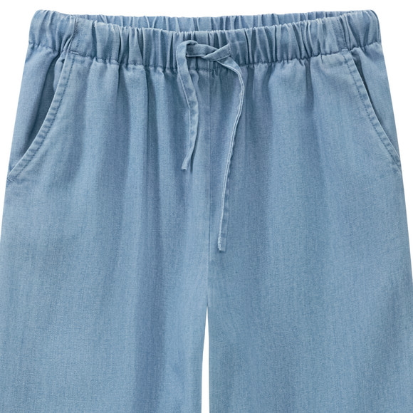 Mädchen Hose in Denim-Optik