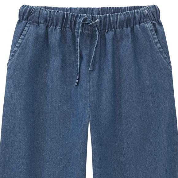 Mädchen Hose in Denim-Optik