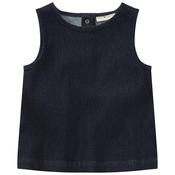 Mädchen Jeanstop aus Raw Denim
