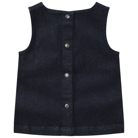 Mädchen Jeanstop aus Raw Denim