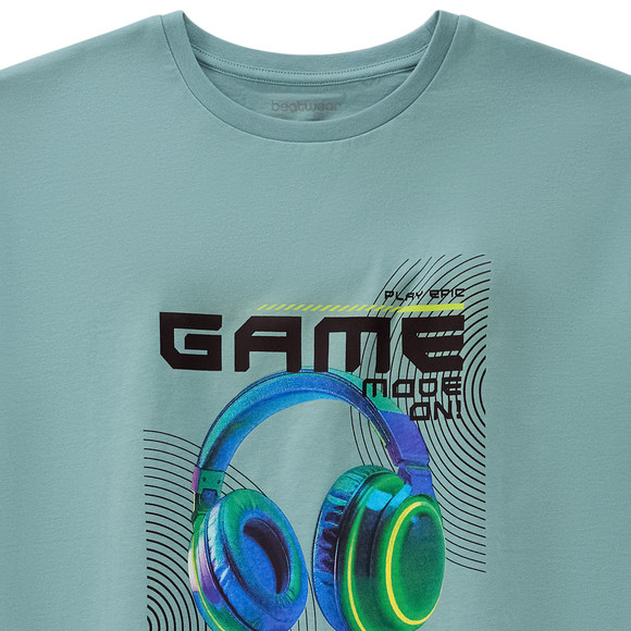 Jongens T-shirt met gamer-print