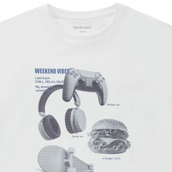 Jongens T-shirt met print op de voorkant