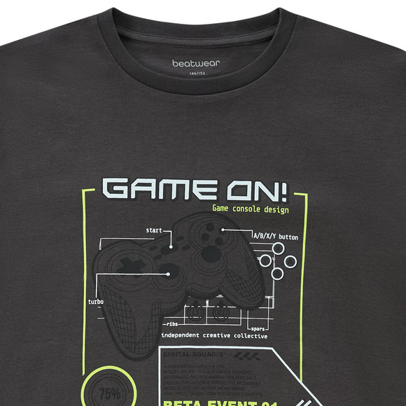Jungen T-Shirt mit Gamer-Print