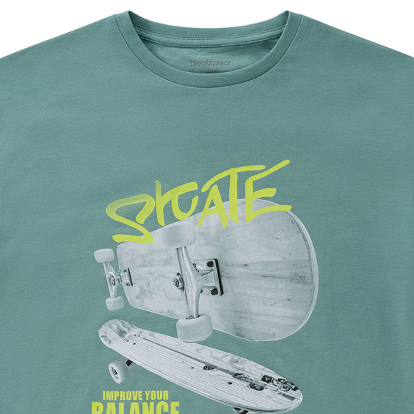 Jungen T-Shirt mit Skater-Print