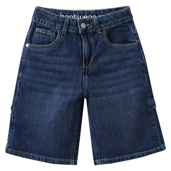 Jungen Jeans-Shorts im 5-Pocket-Style dunkelblau