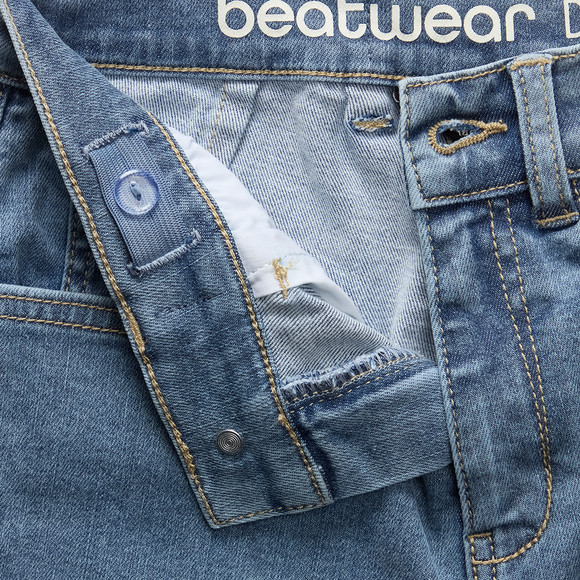 Jeansshort in cargo-stijl voor jongens