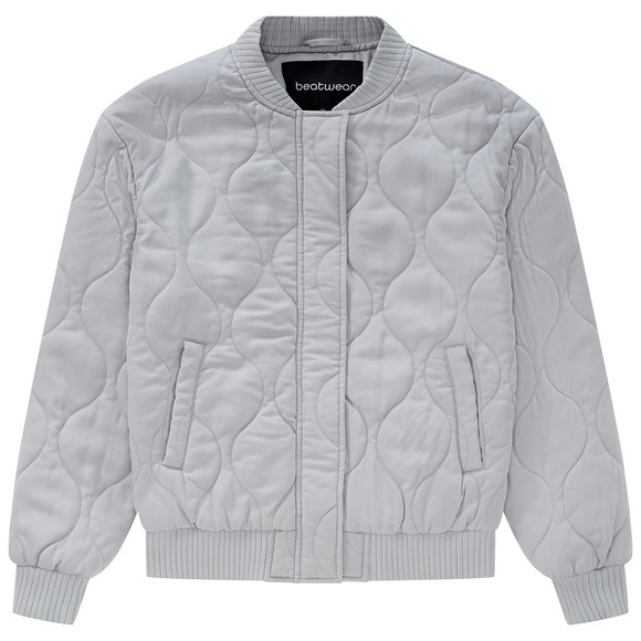 Mädchen Steppjacke mit Wellensteppung