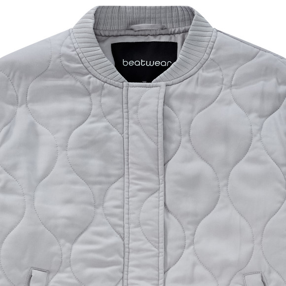 Mädchen Steppjacke mit Wellensteppung