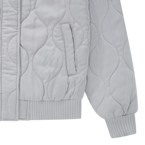 Mädchen Steppjacke mit Wellensteppung