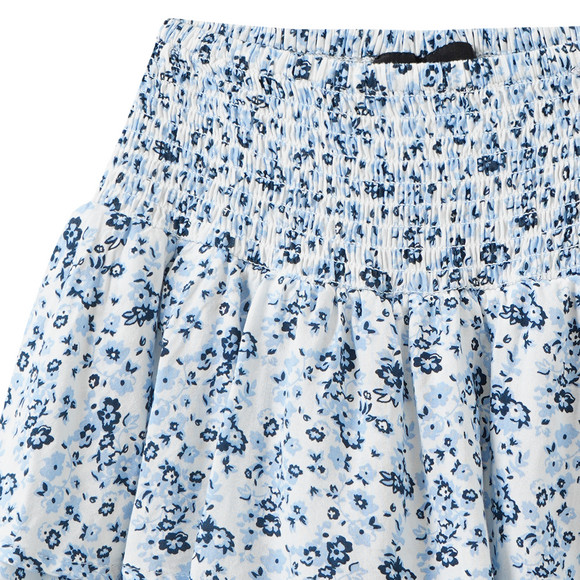 Mädchen Rock mit Blumen