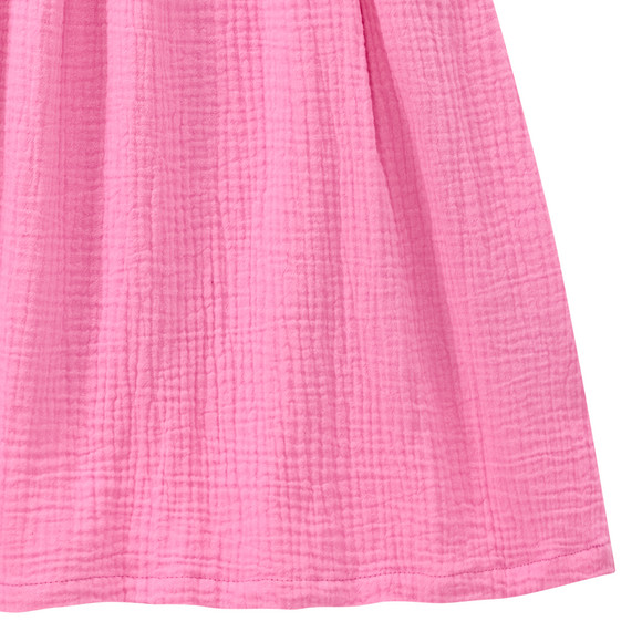 Mädchen Musselin-Kleid mit Stricktop