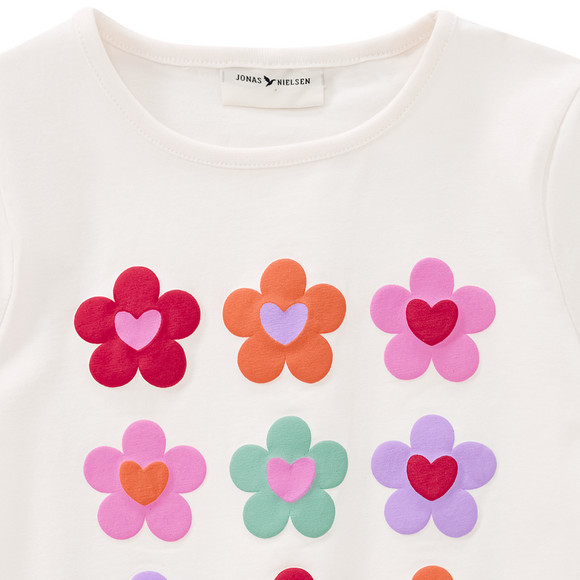 Mädchen T-Shirt mit gummiertem Print