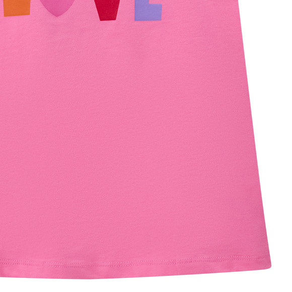 Mädchen T-Shirt mit gummiertem Print