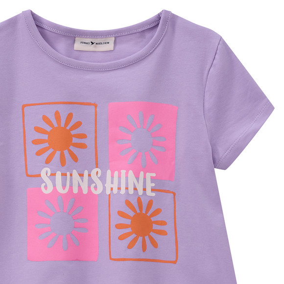 Mädchen T-Shirt mit gummiertem Print