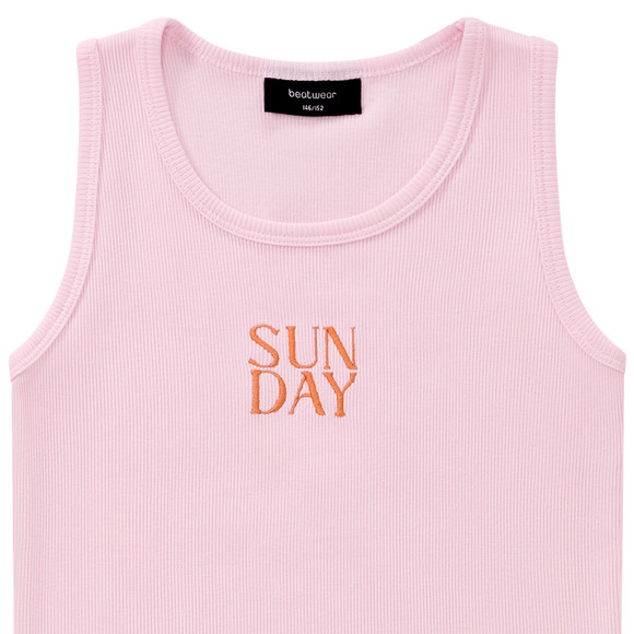 Mädchen Top mit Stickerei