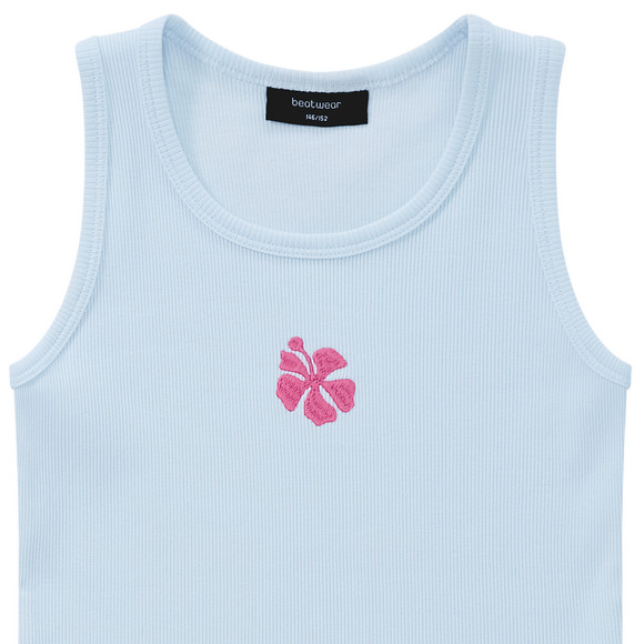 Mädchen Top mit Stickerei