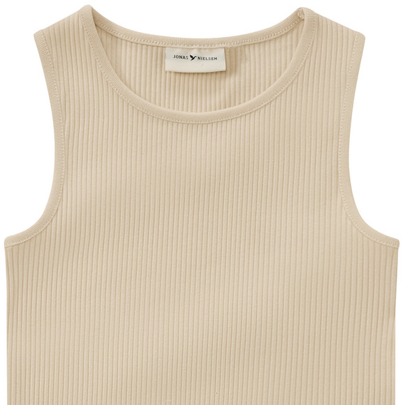 Mädchen Top mit Rippstruktur