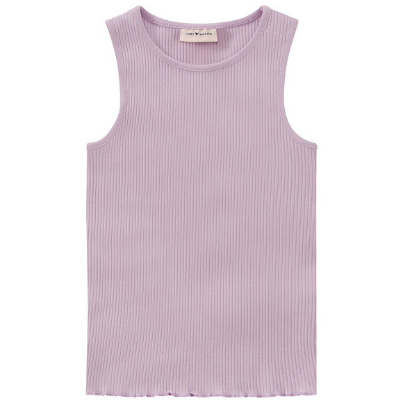 Mädchen Top mit Rippstruktur