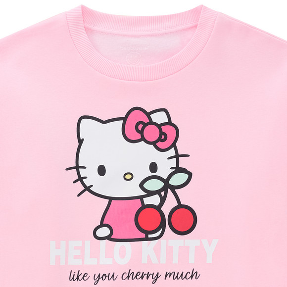 Hello Kitty Sweatshirt mit Front-Print