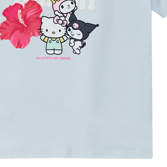 Hello Kitty T-Shirt mit Front-Print
