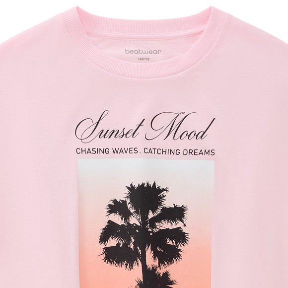 Mädchen T-Shirt mit Front-Print