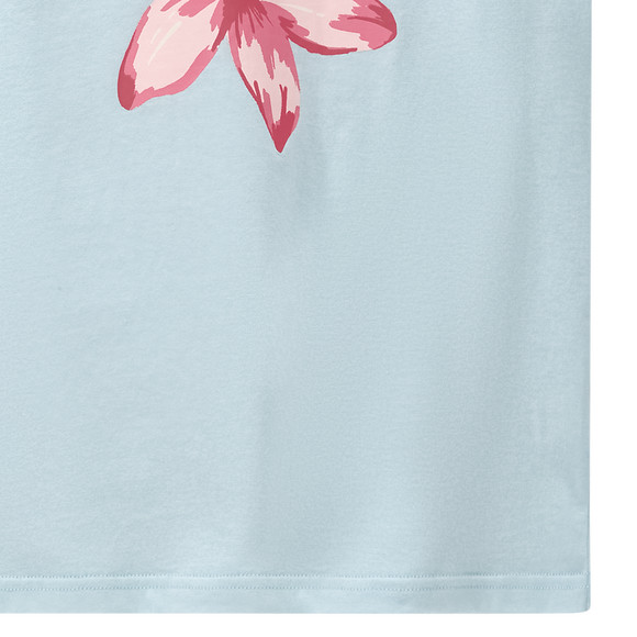 Mädchen T-Shirt mit Blumen-Print
