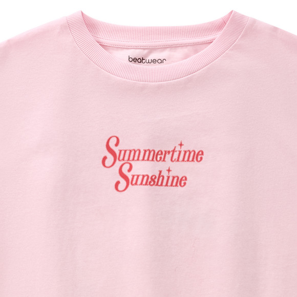 Mädchen T-Shirt mit Sommer-Print