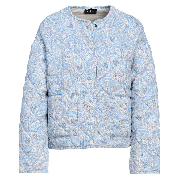 Damen Steppjacke mit Paisley-Muster