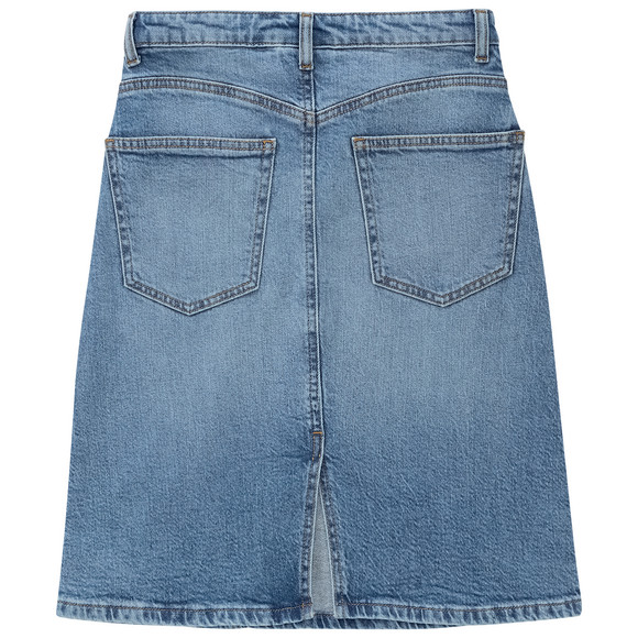 Mädchen Jeansrock mit verstellbarem Bund