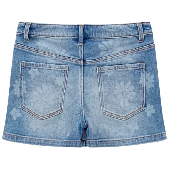Mädchen Jeansrock mit integrierter Shorts