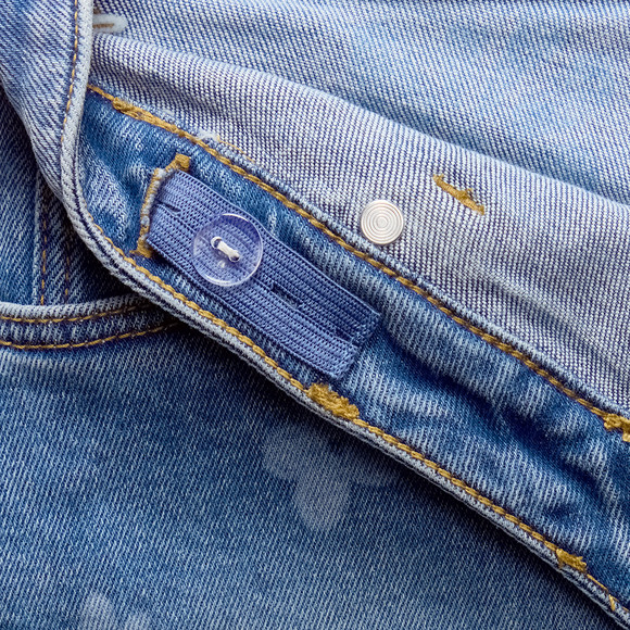 Mädchen Jeansrock mit integrierter Shorts