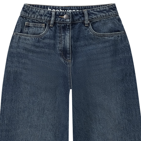 Mädchen Barrel-Jeans im 5-Pocket-Style