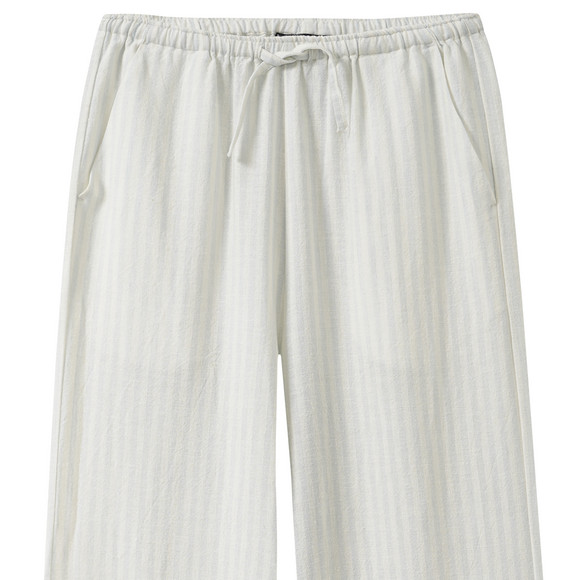 Mädchen Leinen-Hose mit Tunnelzug