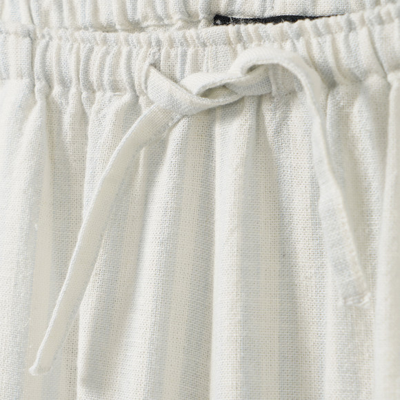Mädchen Leinen-Hose mit Tunnelzug