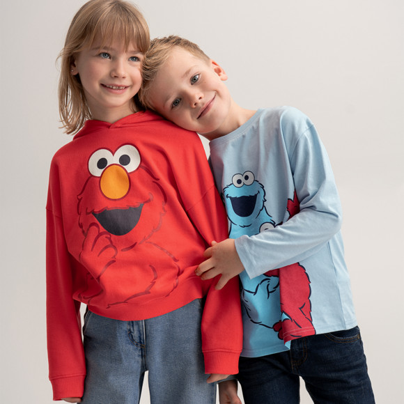 Sesamstraße Hoodie mit Print