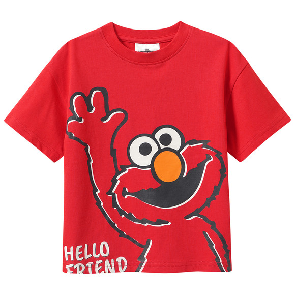 Sesamstraße T-Shirt mit Print rot