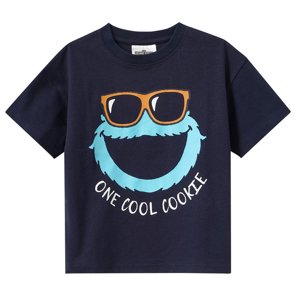 Sesamstraße T-Shirt mit Print dunkelblau