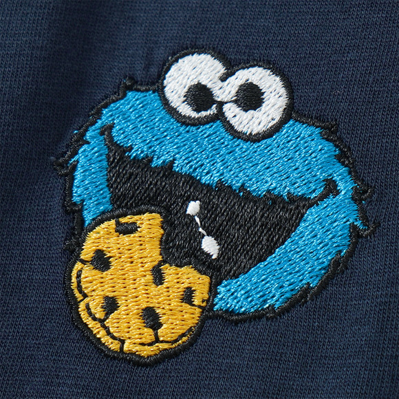 Sesamstraße T-Shirt mit Stickerei