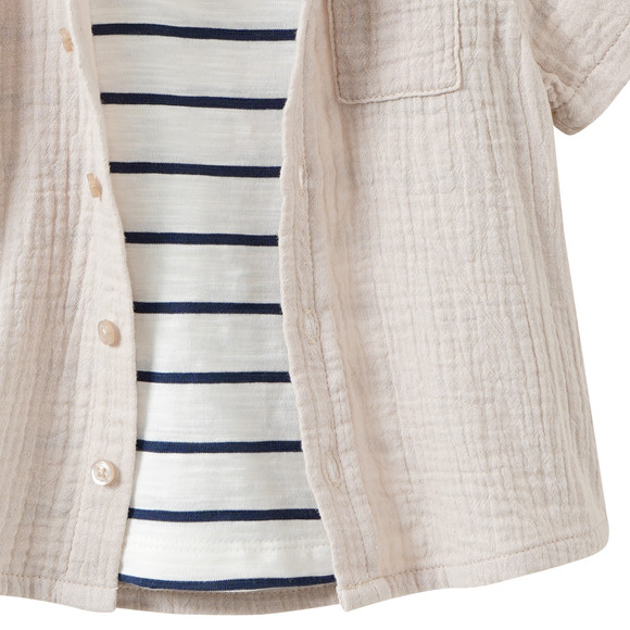 Baby T-Shirt mit Hemd im Set