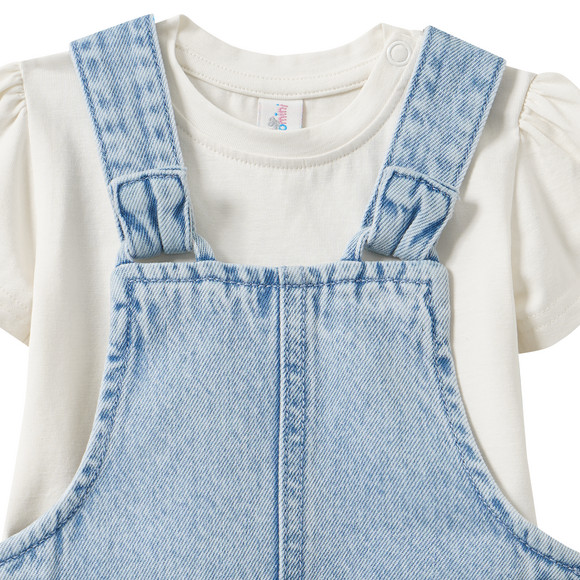 Baby Latzhose und T-Shirt im Set