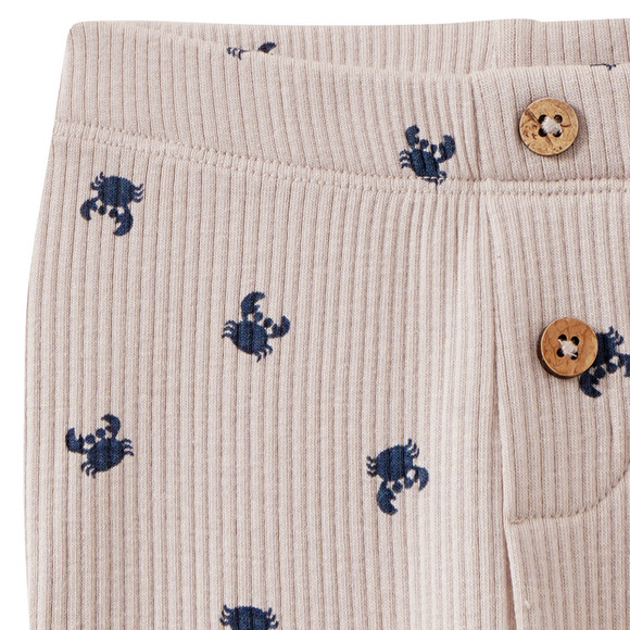 Baby Leggings mit Rippstruktur