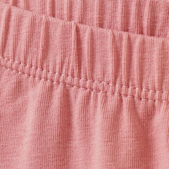 Baby Leggings mit Häkelspitze