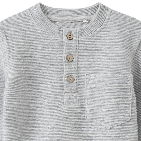 Baby Langarmshirt aus Baumwolle