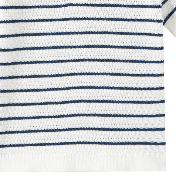 Baby Poloshirt mit Streifen