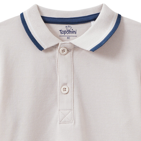 Baby Poloshirt mit Applikation