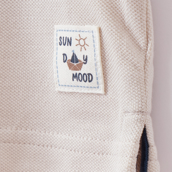 Baby Poloshirt mit Applikation