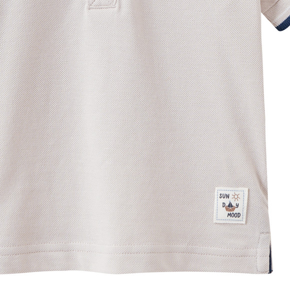 Baby Poloshirt mit Applikation