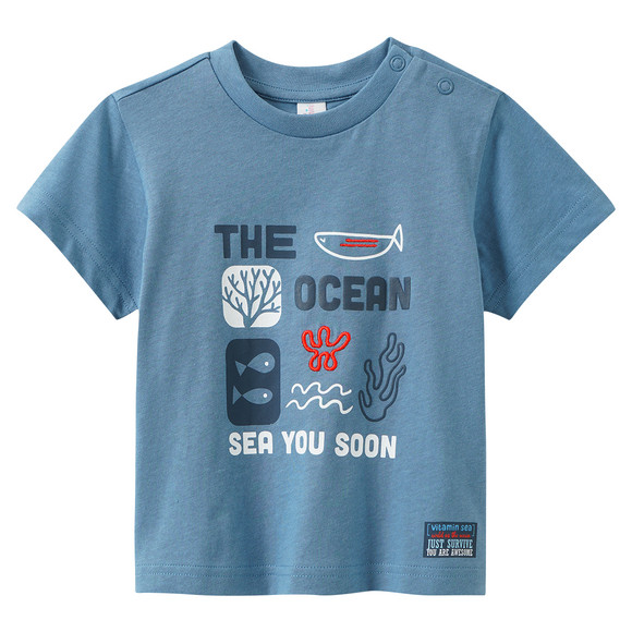 Baby T-Shirt mit maritimen Prints